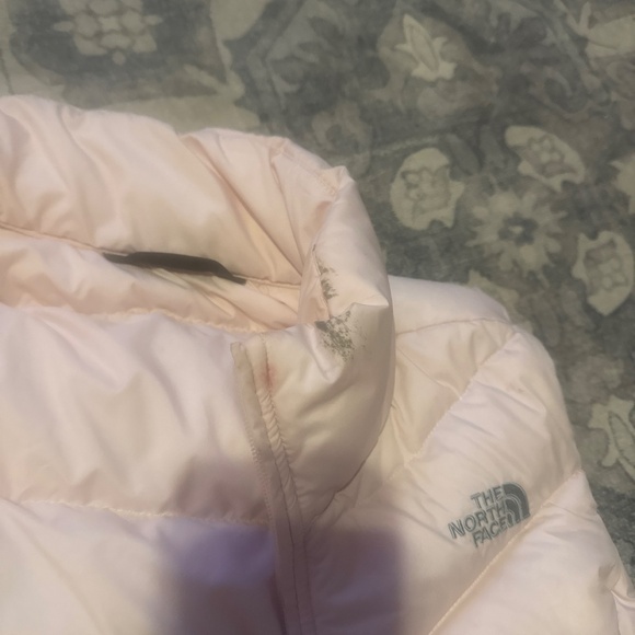 The North Face 550 fill light pink womens puffer vest size small - Picture 7 of 8